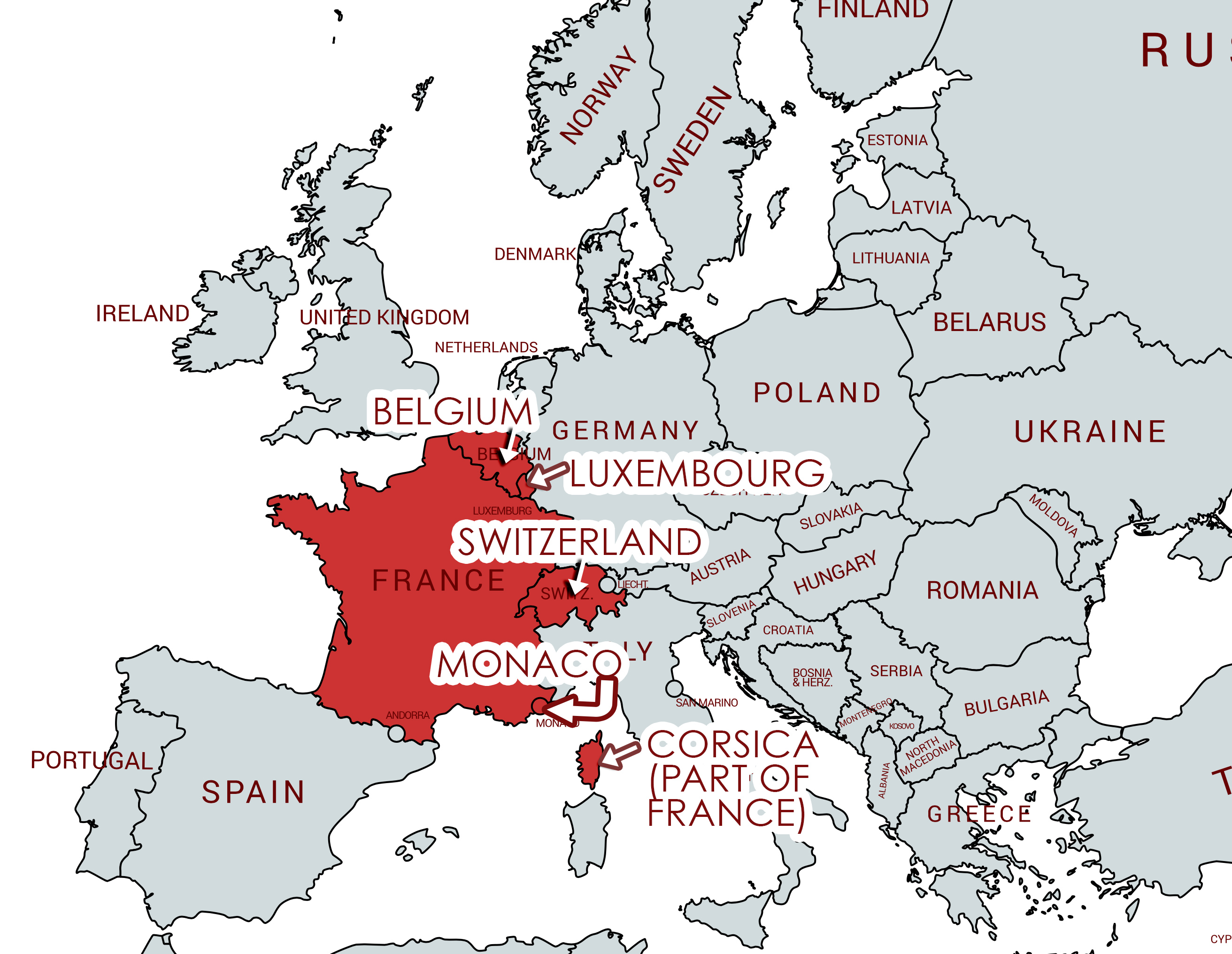 Independent Exploration: French-Speaking Countries - The French Corner